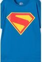 Camiseta De Superman Manga Corta Azul Para Niño 2T A 5T 5T de DC COMICS