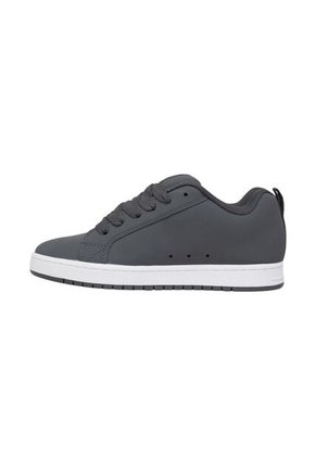 Tenis DC Shoes Court Graffik Hombre Color Gris Con Negro