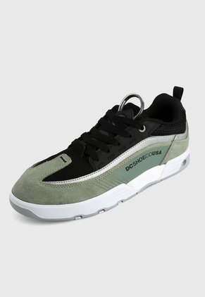 Tenis Skateboarding Negro-Café Dc Shoes Legacy 98 Slim
