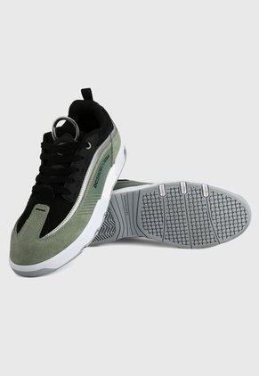 Tenis Skateboarding Negro-Café Dc Shoes Legacy 98 Slim