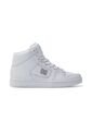Tenis DC Shoes Manteca 4 HI Para Mujer Color Blanco de Dc Shoes