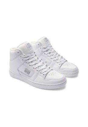 Tenis DC Shoes Manteca 4 HI Para Mujer Color Blanco