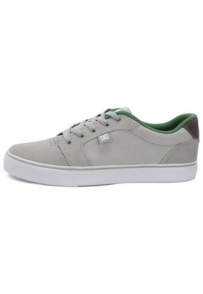 Tenis Skateboarding Gris-Verde-Blanco Dc Shoes Anvil