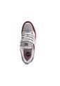 Tenis DC Shoes DC Ascend S Para Hombre Color Blanco/Vinotinto de Dc Shoes