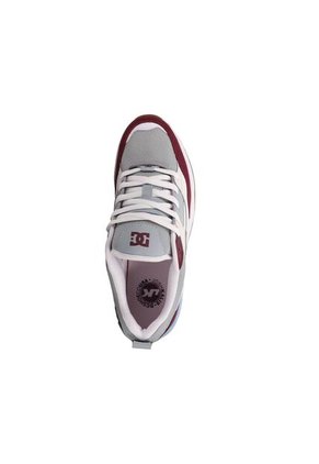 Tenis DC Shoes DC Ascend S Para Hombre Color Blanco/Vinotinto