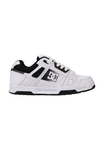 Tenis DC Shoes Stag Hombre Color Blanco Con Negro Dc Shoes