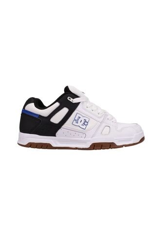 Tenis DC Shoes Stag Hombre Color Blanco Y Negro Dc Shoes