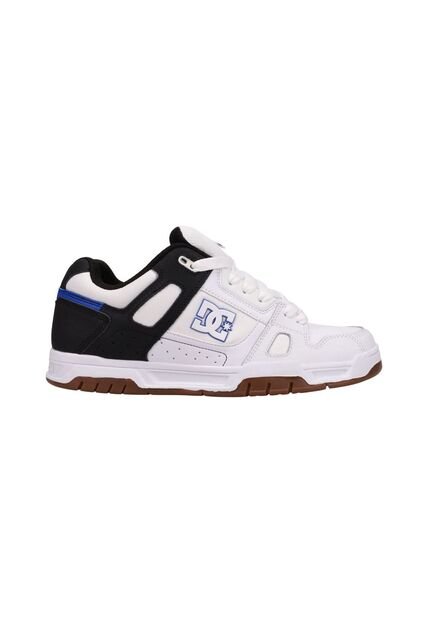 Tenis DC Shoes Stag Hombre Color Blanco Y Negro