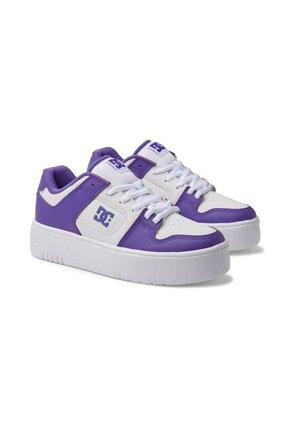 Tenis DC Shoes Manteca 4 Para Mujer Color Negro Y Morado