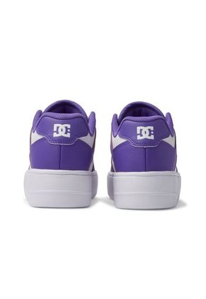 Tenis DC Shoes Manteca 4 Para Mujer Color Negro Y Morado
