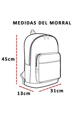 Morral Dc Shoes Backsider Cb-Naranja