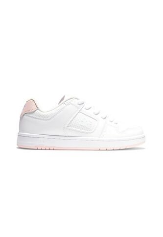 Tenis DC Shoes Manteca 4 Para Mujer Color Blanco Y Rosa Dc Shoes