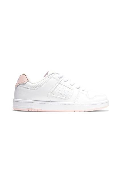 Tenis DC Shoes Manteca 4 Para Mujer Color Blanco Y Rosa