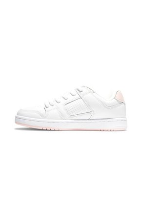 Tenis DC Shoes Manteca 4 Para Mujer Color Blanco Y Rosa