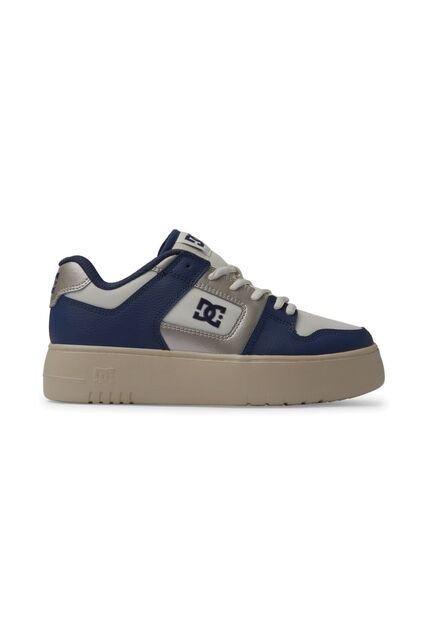 Tenis DC Shoes Manteca 4 Para Mujer Color Blanco Y Azul