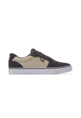 Tenis DC Shoes Anvil Para Hombre Color Negro Y Beige Dc Shoes
