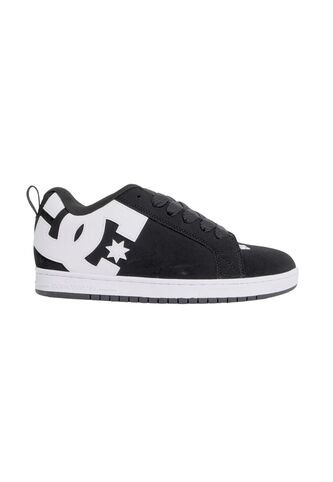 Tenis DC Shoes Court Graffik Para Hombre Color Negro Y Blanco Dc Shoes