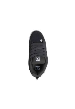 Tenis DC Shoes Court Graffik Para Hombre Color Negro Y Blanco