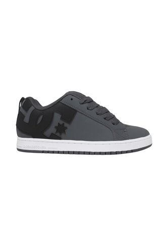 Tenis DC Shoes Court Graffik Hombre Color Gris Con Negro Dc Shoes