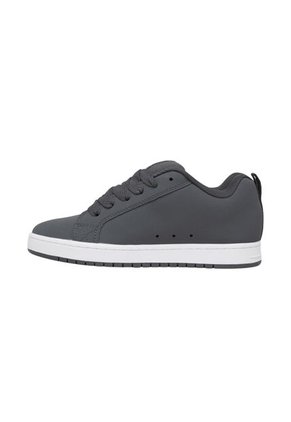 Tenis DC Shoes Court Graffik Hombre Color Gris Con Negro