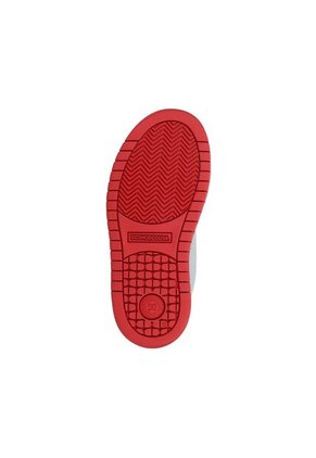 Tenis DC Shoes Court Graffik Niño Color Blanco Y Rojo