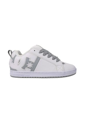 Tenis DC Shoes Court Graffik SQ Hombre Color Blanco