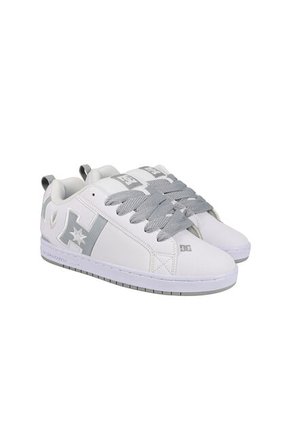 Tenis DC Shoes Court Graffik SQ Hombre Color Blanco