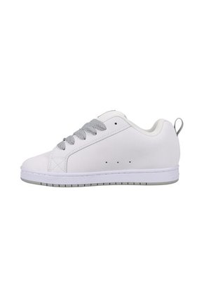 Tenis DC Shoes Court Graffik SQ Hombre Color Blanco