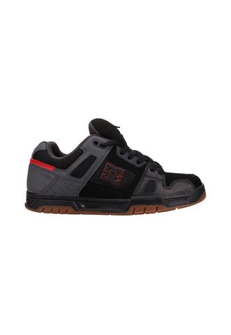 Tenis DC Shoes Stag Hombre Color Negro Y Rojo Dc Shoes