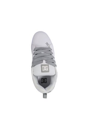 Tenis DC Shoes Court Graffik SQ Hombre Color Blanco