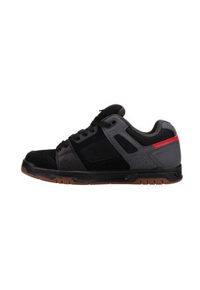 Tenis DC Shoes Stag Hombre Color Negro Y Rojo
