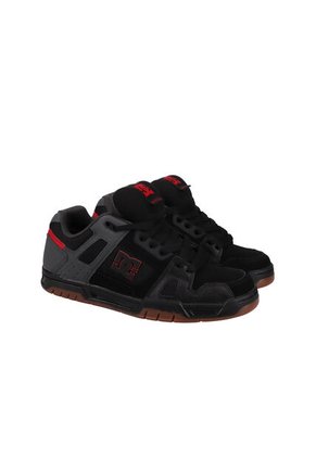 Tenis DC Shoes Stag Hombre Color Negro Y Rojo