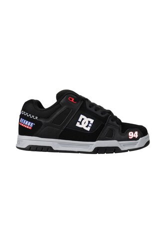 Tenis DC Shoes Stag Hombre Color Negro Con Gris Dc Shoes