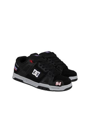 Tenis DC Shoes Stag Hombre Color Negro Con Gris