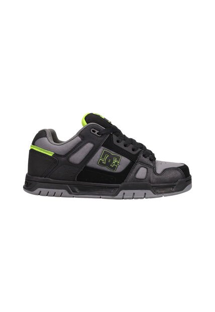 Tenis DC Shoes Stag Hombre Color Negro Y Gris