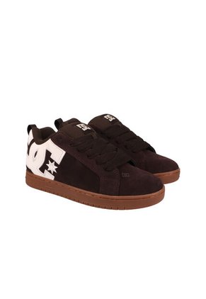 Tenis DC Shoes Court Graffik SE Hombre Color Café