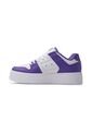 Tenis DC Shoes Manteca 4 Para Mujer Color Blanco Y Morado de Dc Shoes