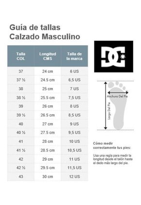 Tennis Zaptillas Dc Shoes Legacy OG Nrd  Hombre Original