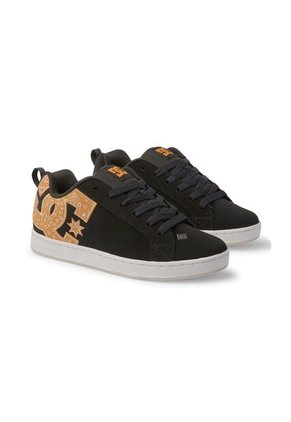 Tenis DC Shoes Court Graffic Para Mujer Color Negro