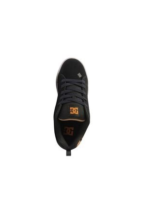 Tenis DC Shoes Court Graffic Para Mujer Color Negro