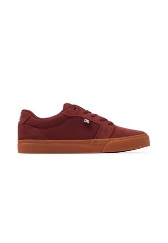 Tenis DC Shoes Anvil Para Hombre Color Vinotinto Dc Shoes