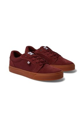 Tenis DC Shoes Anvil Para Hombre Color Vinotinto