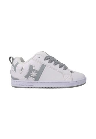 Tenis DC Shoes Court Graffik SQ Hombre Color Blanco Dc Shoes