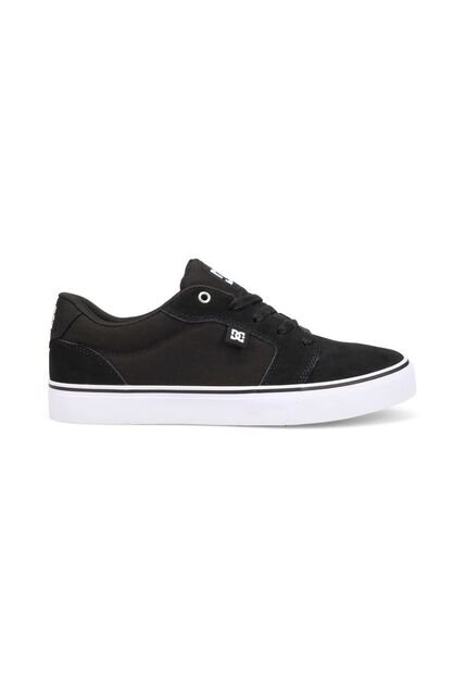 Tenis DC Shoes Anvil Para Hombre Color Negro Y Blanco