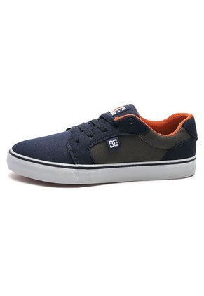 Tenis Basketball Azul-Gris-Naranja Dc Shoes Anvil Tx Mx