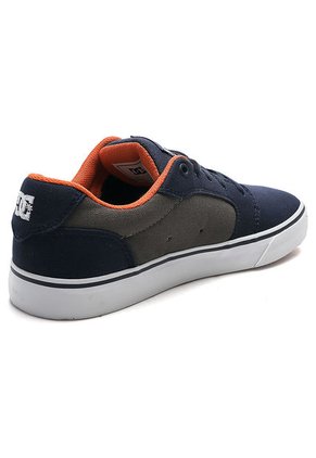 Tenis Basketball Azul-Gris-Naranja Dc Shoes Anvil Tx Mx