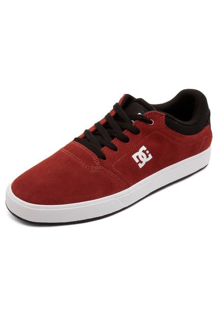 Tenis Skateboarding Vinotinto-Negro Dc Shoes Crisis