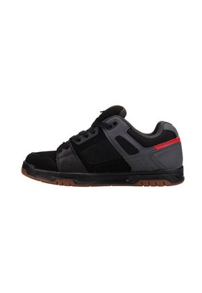 Tenis DC Shoes Stag Hombre Color Negro Y Rojo