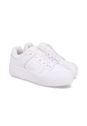 Tenis DC Shoes Manteca 4 Para Mujer Color Blanco