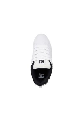 Tenis DC Shoes Court Graffik Para Hombre Color Blanco